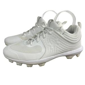 Under Armour Glyde Womens White Softball Cleats Style 3022075-100 Size 9